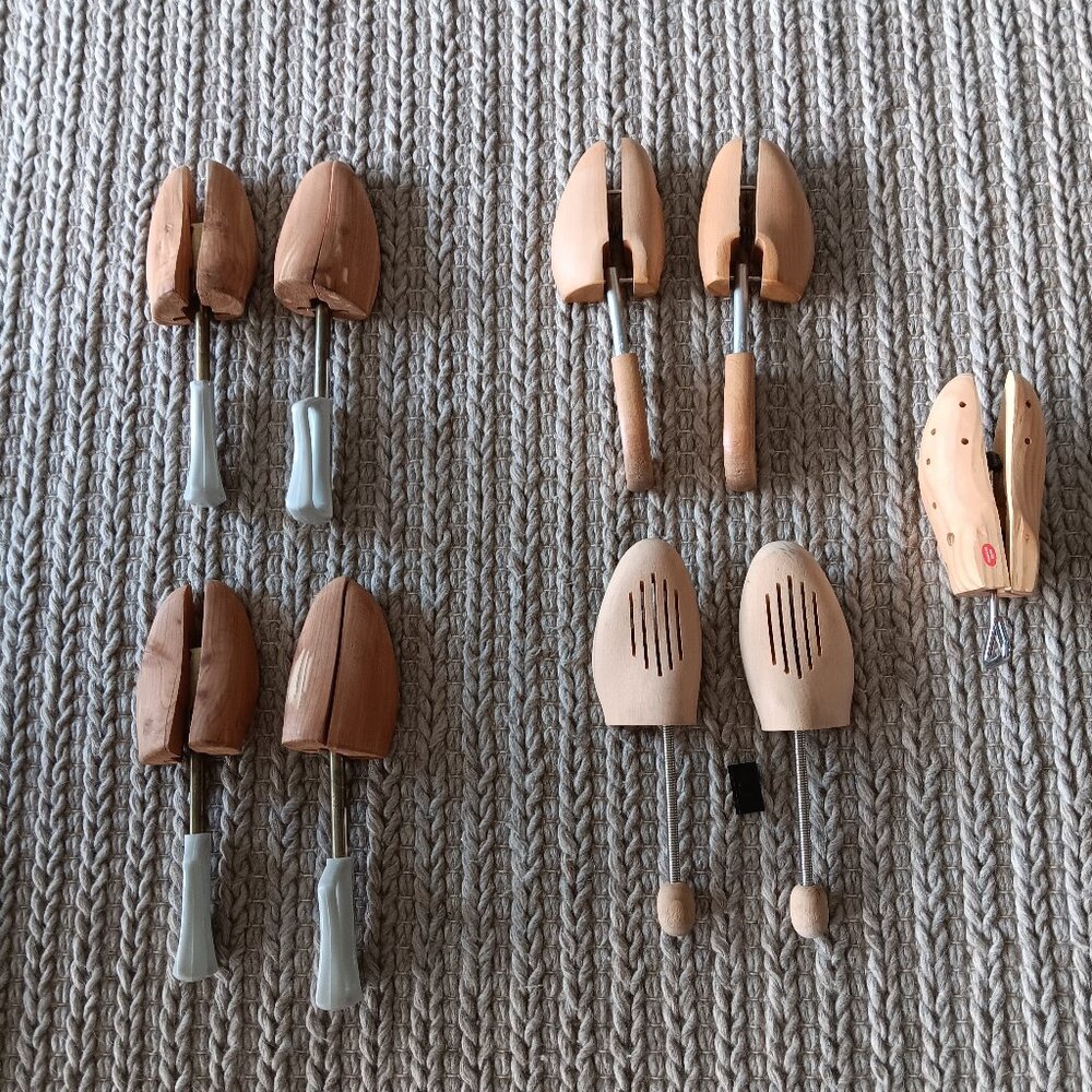 Shoe Trees for Men & Wooden Shoe Stretcher